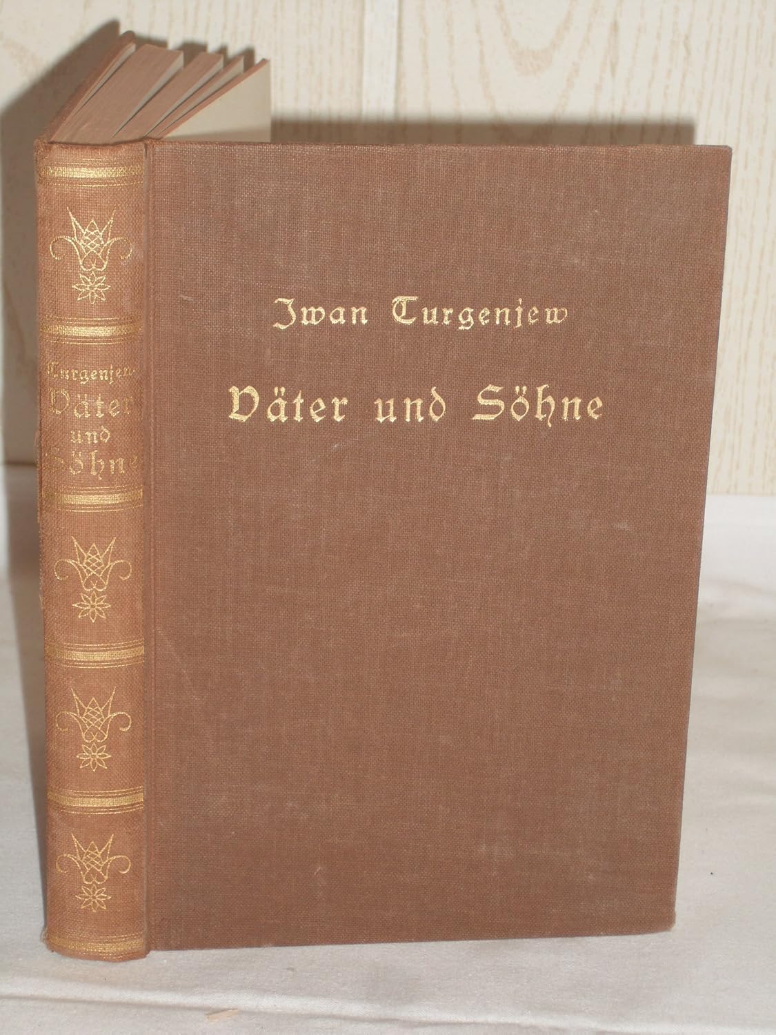 Väter und Söhne (Roman , altdeutsche Schrift) : Iwan Turgenjew: Amazon ...